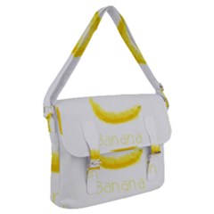 Banana Fruit Watercolor Painted Buckle Messenger Bag by Mariart