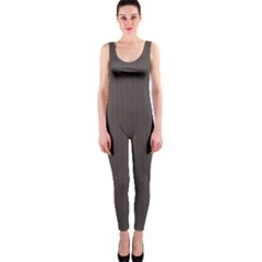 Ash Grey - One Piece Catsuit by FashionLane