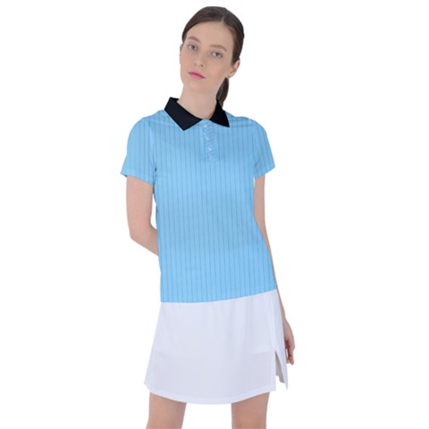 Baby Blue - Women s Polo Tee by FashionLane