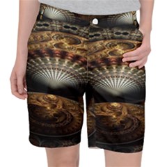 Fractal Illusion Pocket Shorts by Sparkle