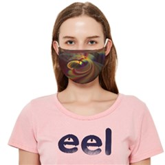 Fractal Illusion Cloth Face Mask (adult) by Sparkle