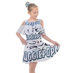 Huggiepops - Banner - By Larenard Kids  Shoulder Cutout Chiffon Dress by LaRenard