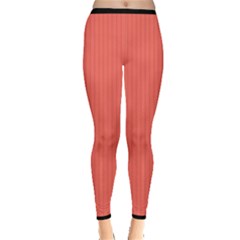 Living Coral - Inside Out Leggings by FashionLane