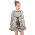 King of the Forest - by LaRenard Kids  Long Sleeve Dress View1