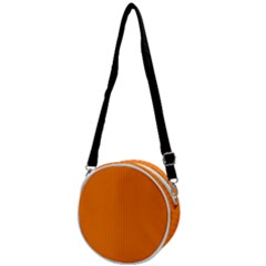 Turmeric Orange - Crossbody Circle Bag by FashionLane