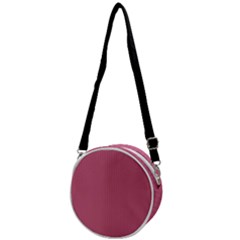 Tulip Pink - Crossbody Circle Bag by FashionLane