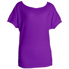 Violet Purple - Women s Oversized Tee by FashionLane