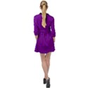 Violet Purple - Mini Skater Shirt Dress View2