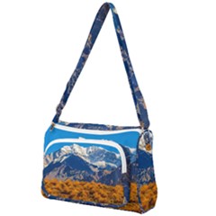 Aconcagua Park Landscape, Mendoza, Argentina Front Pocket Crossbody Bag by dflcprintsclothing