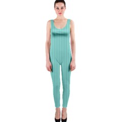 Tiffany Blue - One Piece Catsuit by FashionLane