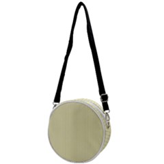 Pale Yellow - Crossbody Circle Bag by FashionLane