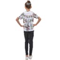 Lady Of The Flowers - by LaRenard Kids  Mesh Piece Tee View2