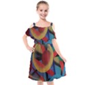 Kaleidoscope 2 Kids  Cut Out Shoulders Chiffon Dress View1