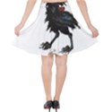 Lil Friend of all the world - by LaRenard Velvet High Waist Skirt View2