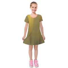 Golden Kids  Short Sleeve Velvet Dress by impacteesstreetweargold