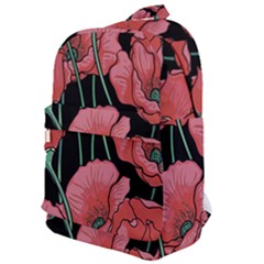 Red Flowers Classic Backpack by goljakoff