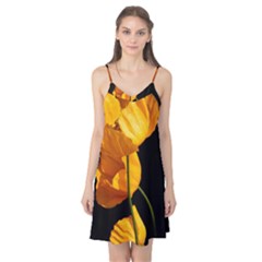 Yellow Poppies Camis Nightgown by Audy