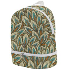 Field Leaves Zip Bottom Backpack by goljakoff