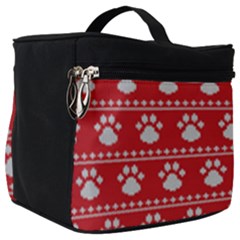 Paws Love Dogs Paws Love Dogs Make Up Travel Bag (big) by designsbymallika