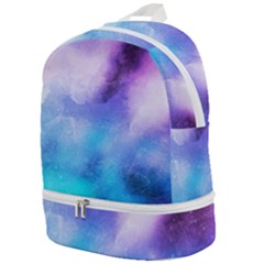 Metallic Paint Zip Bottom Backpack by goljakoff