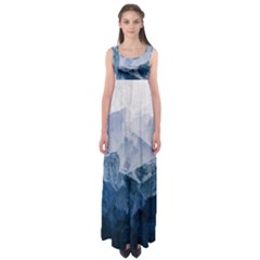 Blue Mountain Empire Waist Maxi Dress by goljakoff