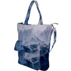 Blue Mountain Shoulder Tote Bag by goljakoff