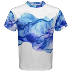 Blue Smoke Men s Cotton Tee by goljakoff