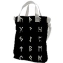 Elder Futhark Rune Set Collected Inverted Canvas Messenger Bag View1