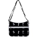 Elder Futhark Rune Set Collected Inverted Zip Up Shoulder Bag View3