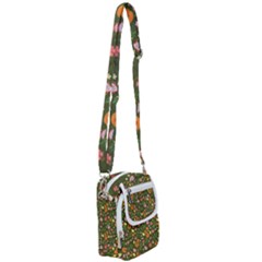 Tropical Fruits Love Shoulder Strap Belt Bag by designsbymallika