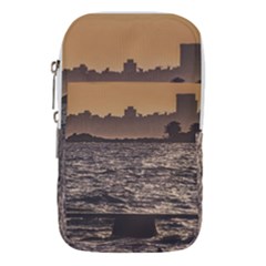 Cityscape Coastal Scene Montevideo Uruguay Waist Pouch (small) by dflcprintsclothing