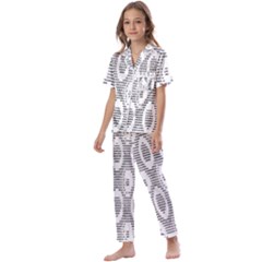 Vodca Cola Acil Kids  Satin Short Sleeve Pajamas Set by Sparkle