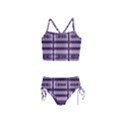 Purple Tigress Girls  Tankini Swimsuit View1