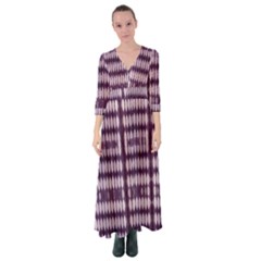 Purple Tigress Button Up Maxi Dress by Sparkle