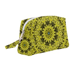 Yellow Kolodo Wristlet Pouch Bag (medium) by Sparkle