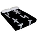 Younger Futhark Rune Set Collected Inverted Fitted Sheet (California King Size) View2