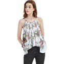 Lady Of The Flowers - by LaRenard Flowy Camisole Tank Top View1