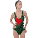 Hearts.Side Cut Out Swimsuit View1