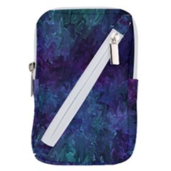 Glassy Melty Abstract Belt Pouch Bag (small) by Dazzleway