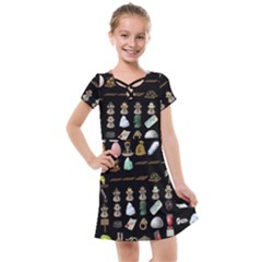 Glitch Glitchen Misc Three Kids  Cross Web Dress by WetdryvacsLair