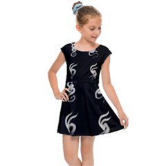 Katzen Cats Kids  Cap Sleeve Dress by WetdryvacsLair