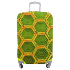 Hexagon Windows Luggage Cover (medium) by essentialimage