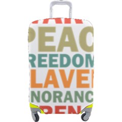 Orwell Luggage Cover (large) by Valentinaart