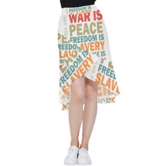 Orwell Frill Hi Low Chiffon Skirt by Valentinaart