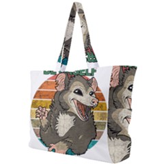 Possum - Be Urself Simple Shoulder Bag by Valentinaart