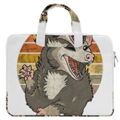 Possum  Macbook Pro Double Pocket Laptop Bag by Valentinaart