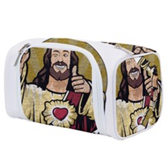 Buddy Christ Toiletries Pouch by Valentinaart