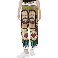 Buddy Christ Women s Pants  by Valentinaart