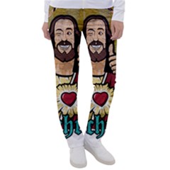 Buddy Christ Women s Casual Pants by Valentinaart