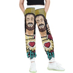 Buddy Christ Kids  Elastic Waist Pants by Valentinaart